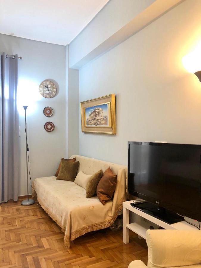 Comfortable Apt , 5 Min Walk To Acropolis Athen Eksteriør bilde