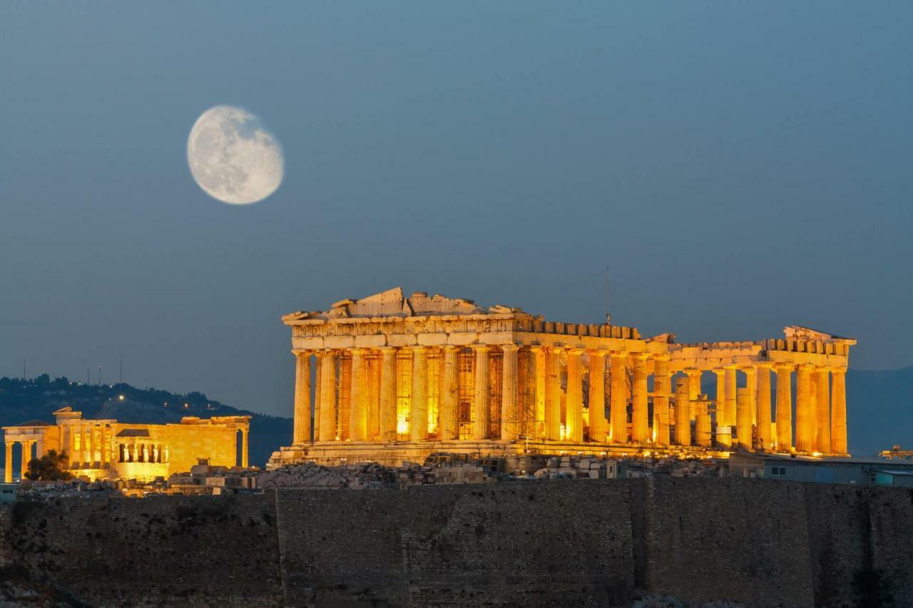 Comfortable Apt , 5 Min Walk To Acropolis Athen Eksteriør bilde